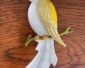 Alexis Bittar Parrot Brooch. Photo 1 of 2. 