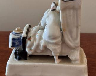 "Last To Bed" Porcelain Figurine. Photo 2 of 4. 