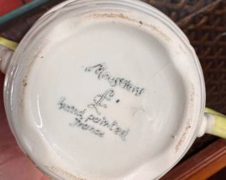 Longchamps Moustiers Pattern Coffee Pot. Photo 3 of 3.