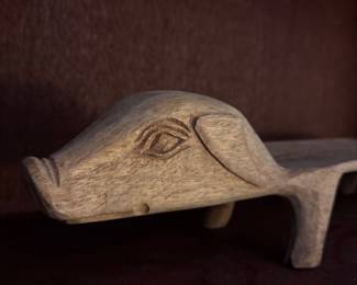 French Country Style Pig Serving Tray. Photo 2 of 2. 
