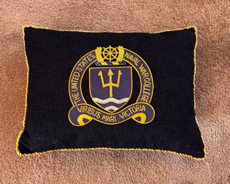 Navel War College Pillow. 