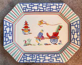 Chinoiserie Plate. Photo 1 of 2. 