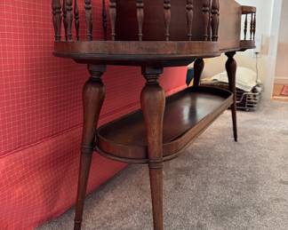 Vintage Wood Plant Stand. Measures 44" W x 14" D x 27" H. Photo 3 of 4. 