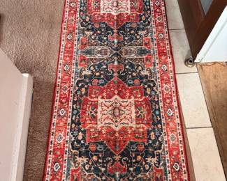 Ruggable Style Persian Style Rug. Measures 5' 10" x 2' 2". 