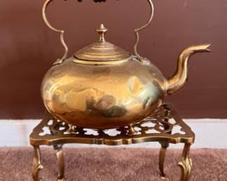 Brass Coffee Pot. Photo 1 of 2. 