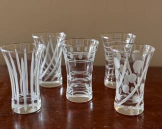 Shot Glasses. 