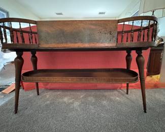 Vintage Wood Plant Stand. Measures 44" W x 14" D x 27" H. Photo 1 of 4. 