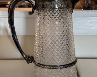 Cut Glass Pitcher. 