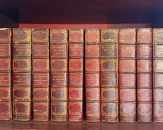 Antique Leather Bound Books!