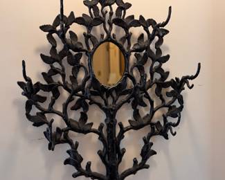 Victorian Wrought Iron Hall Tree with Umbrella Stand. Photo 2 of 5. 