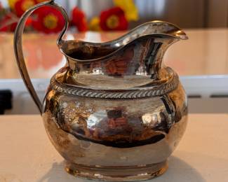 Silver Plate Creamer. Photo 1 of 2. 