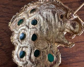 Kenneth Lane Lion Brooch - 2 Available. Photo 2 of 2. 