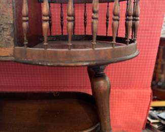 Vintage Wood Plant Stand. Measures 44" W x 14" D x 27" H. Photo 4 of 4. 