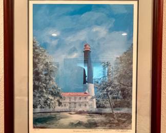 Added 22-May-2026.  Lighthouse at Pensacola watercolor.