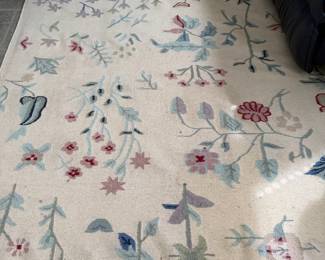 Added 22-May-2026.  Woven area rug.