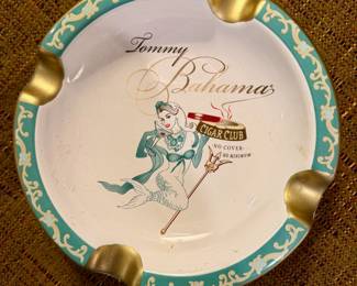 Tommy Bahama cigar ashtray.