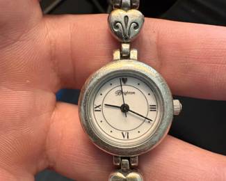 Brighton Heart Link Bracelet Watch