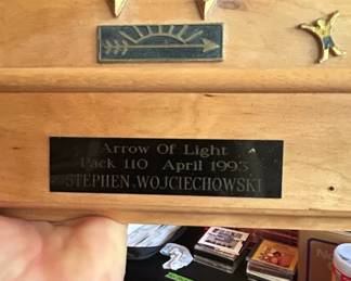 Arrow of Light Pack Recognition Plaque second image