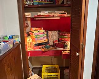 Assorted Board Games and Puzzles