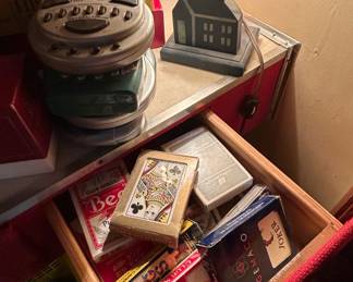 Assorted Playing Card Decks Aristocrat, Gemaco, United Airlines, and Premium Quality
