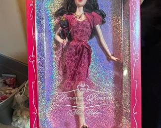 Barbie Birthstone Beauties Collection Miss Ruby Doll