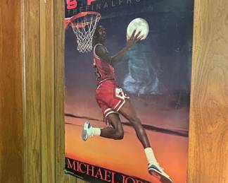 Michael Jordan Space The Final Frontier Poster