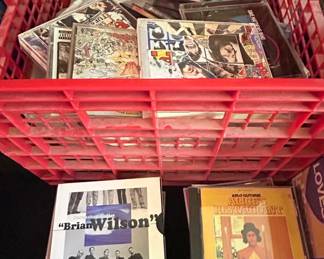 Assorted Music CDs including Arlo Guthrie, The Naked and Famous, Pink Floyd, and Dave Matthews Band