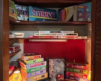 Collection of Board Games and Puzzles