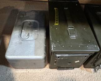 US Military Ammo Cans  MA and Aluminum Variant