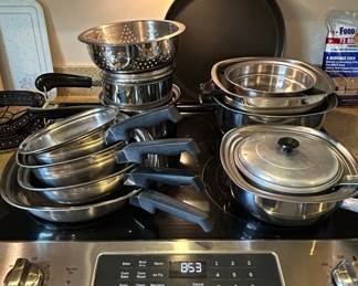 Saladmaster Stainless Steel Cookware Set