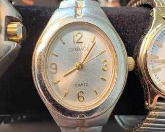 Carriage by Timex Womens TwoTone Expansion Band Watch