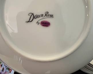 Sango Dawn Rose Dinnerware Set second image