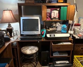 MAG Computer Monitor and Dell Desktop Tower
