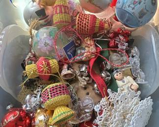 Assorted Christmas Ornaments Collection