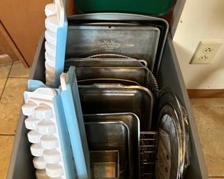 Bake King Pure Aluminum Baking Pans and Ice Molds Set