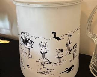 Vintage Bartlett Collins BC Comics Cookie Jar