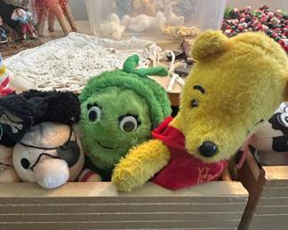 Vintage Winnie the Pooh and Friends Plush Toys