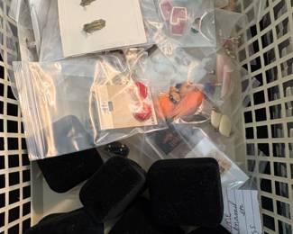 Assorted Jewelry Collection with Pearl Earrings