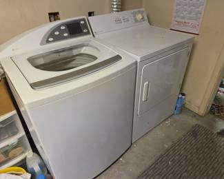 GE Profile Harmony High Efficiency Washer and Electric Dryer Set