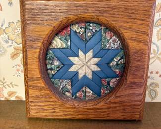 Wooden Barn Quilt Decorative Box