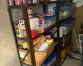 Assorted Canned Goods and Pantry Staples