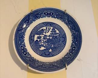Blue Willow Pattern Plate
