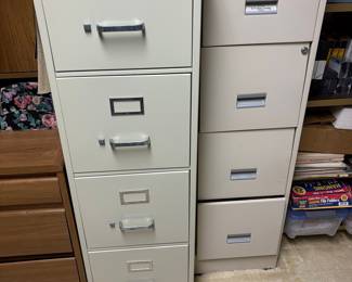 Filex 4-Drawer Metal Filing Cabinet