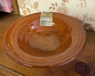 Handmade Pottery Bowl from Festival Park, Jamestown, VA