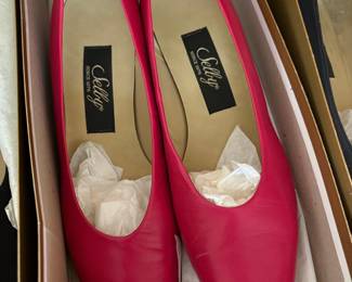 Selby "Since 1878" Women's Hot Pink Leather Ballet Flats