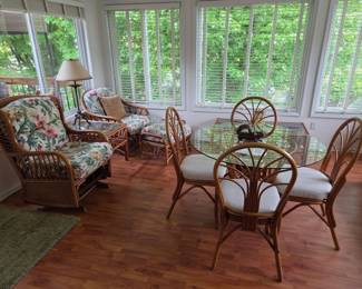 South Sea Rattan Antigua Dining Set