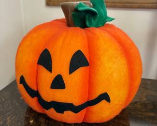 Felt Jack-o'-Lantern Decoration