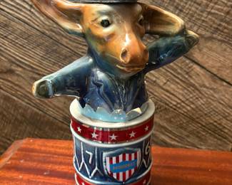 Jim Beam 1976 Democratic Bicentennial Donkey Decanter