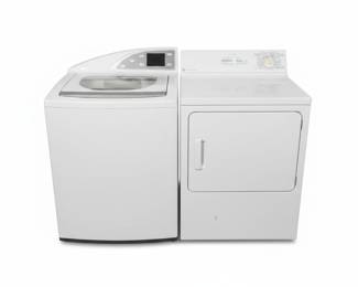 GE Profile Harmony High Efficiency Washer and Electric Dryer Set