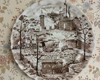 Johnson Brothers Commemorative Historical Plate - Ontario, Canada